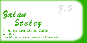 zalan stelcz business card